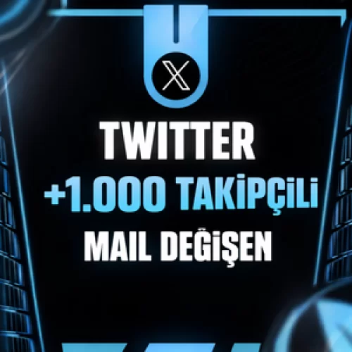  ⭐TWİTTER +1.000 TAKIPCILI 2007-2026 TARİHLİ HESAP⭐